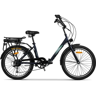 Электровелосипед Aist e-Smart 24 250W (Темный-синий)